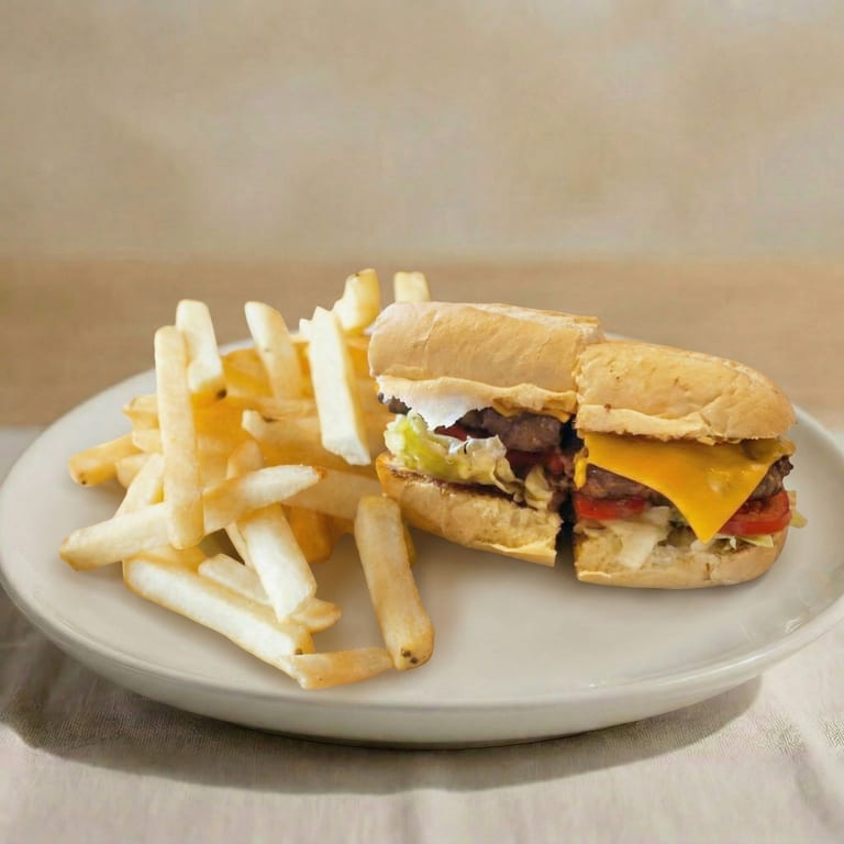 Classic Cheeseburgers and American Favorites
